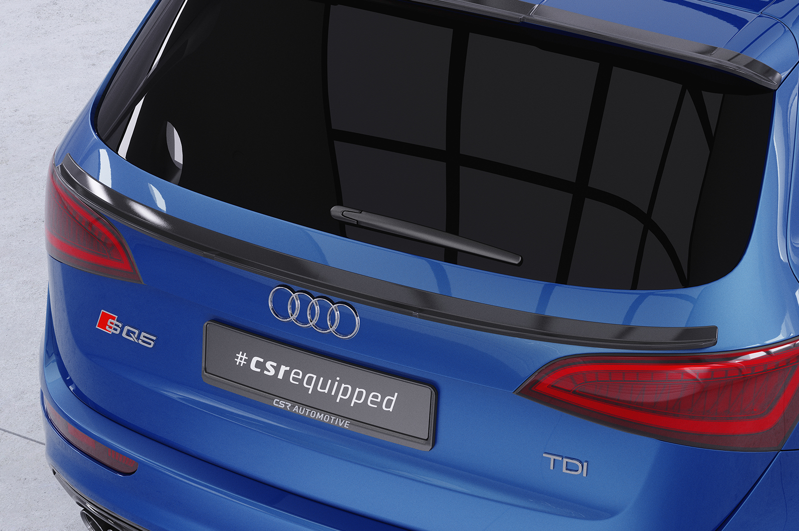 Becquet / Extension CAP pour Audi SQ5 (8R) toutes carrosseries (2012-2017) - Fabriqué en ABS (6 finitions au choix)