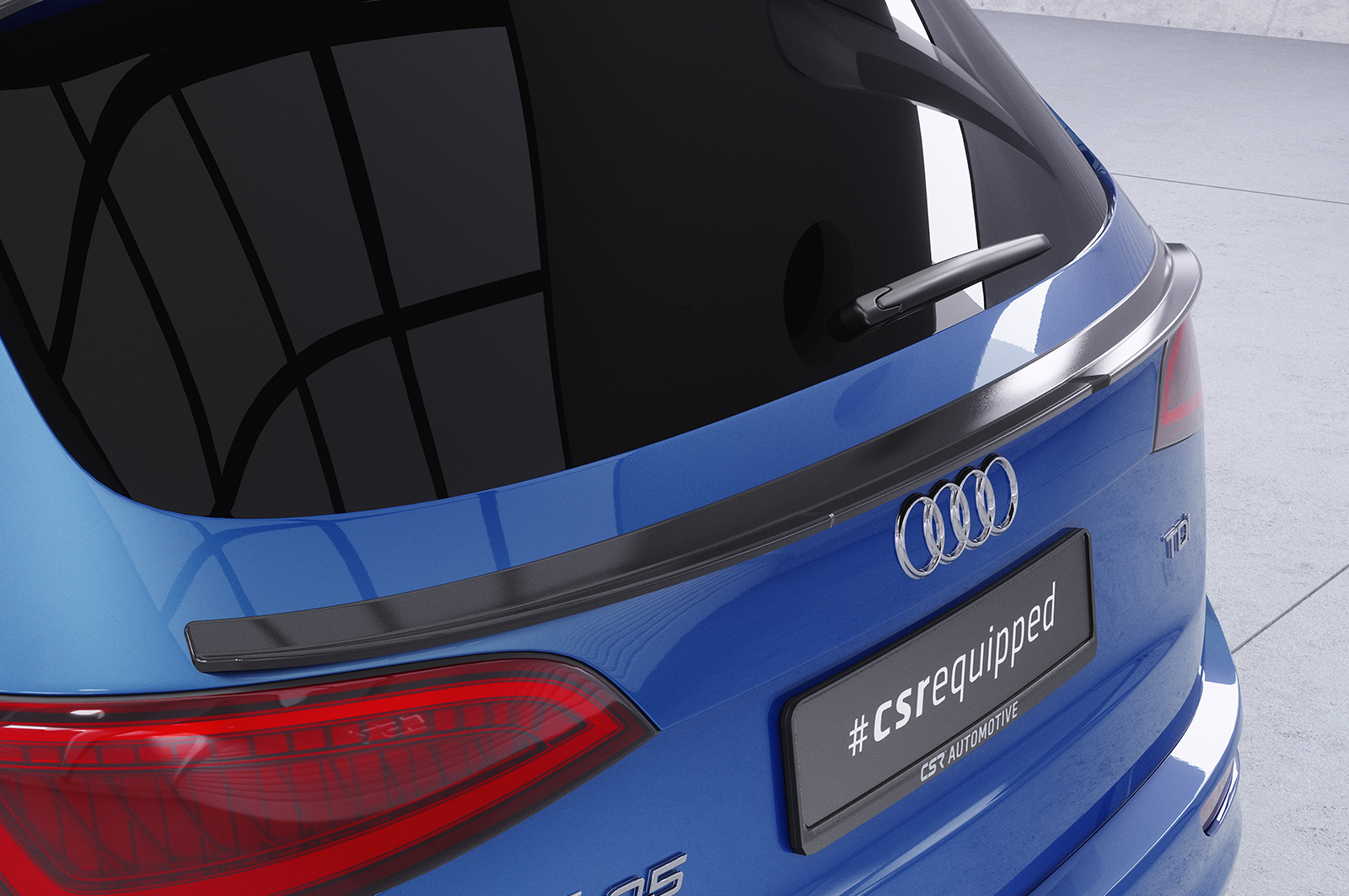Becquet / Extension CAP pour Audi SQ5 (8R) toutes carrosseries (2012-2017) - Fabriqué en ABS (6 finitions au choix)