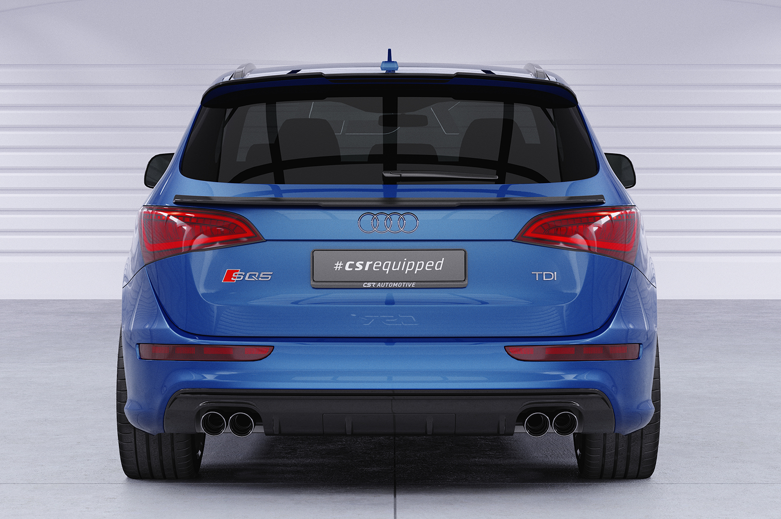 Becquet / Extension CAP pour Audi SQ5 (8R) toutes carrosseries (2012-2017) - Fabriqué en ABS (6 finitions au choix)
