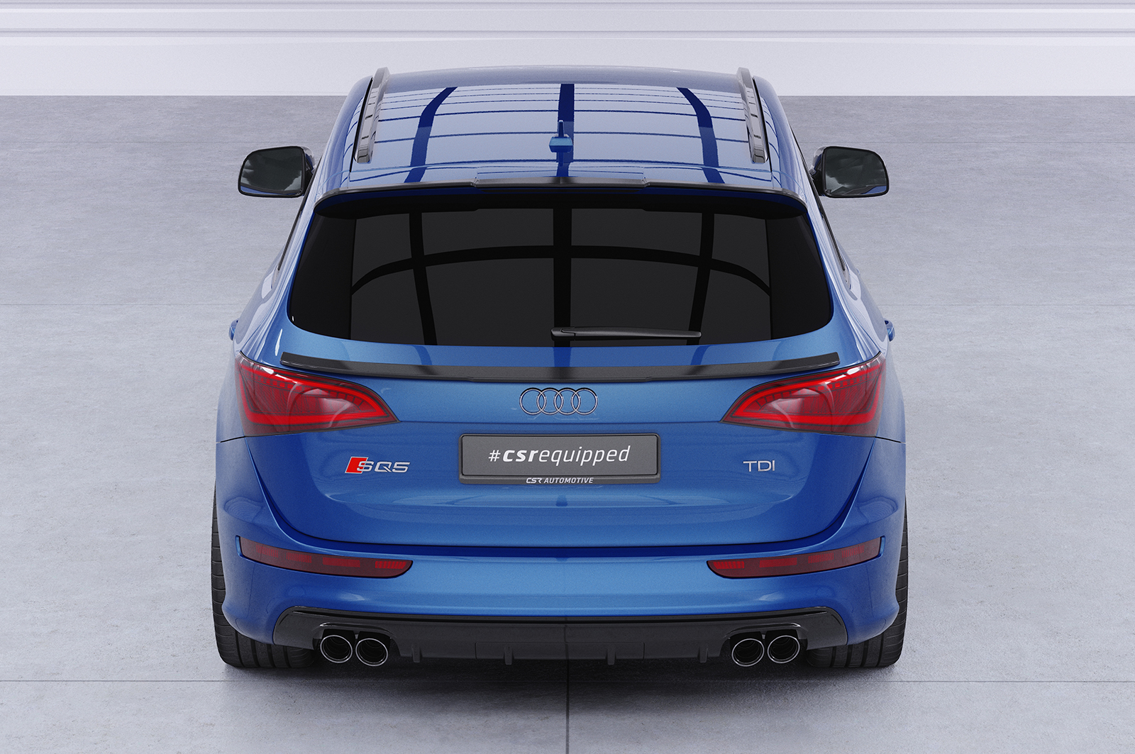 Becquet / Extension CAP pour Audi SQ5 (8R) toutes carrosseries (2012-2017) - Fabriqué en ABS (6 finitions au choix)