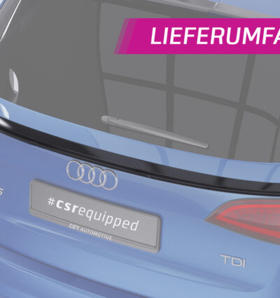 Becquet / Extension CAP pour Audi SQ5 (8R) toutes carrosseries (2012-2017) - Fabriqué en ABS (6 finitions au choix)