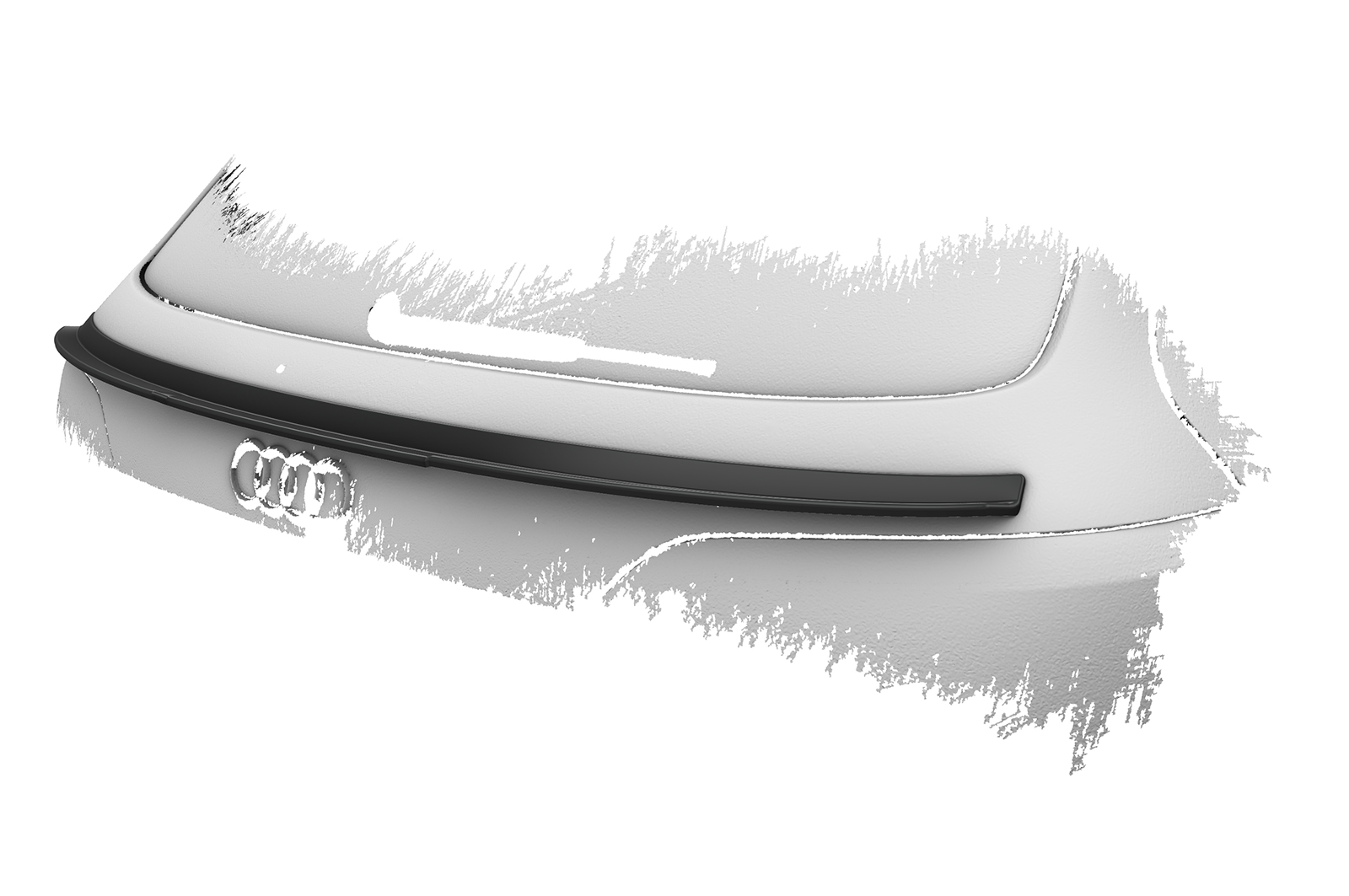 Becquet / Extension CAP pour Audi SQ5 (8R) toutes carrosseries (2012-2017) - Fabriqué en ABS (6 finitions au choix)