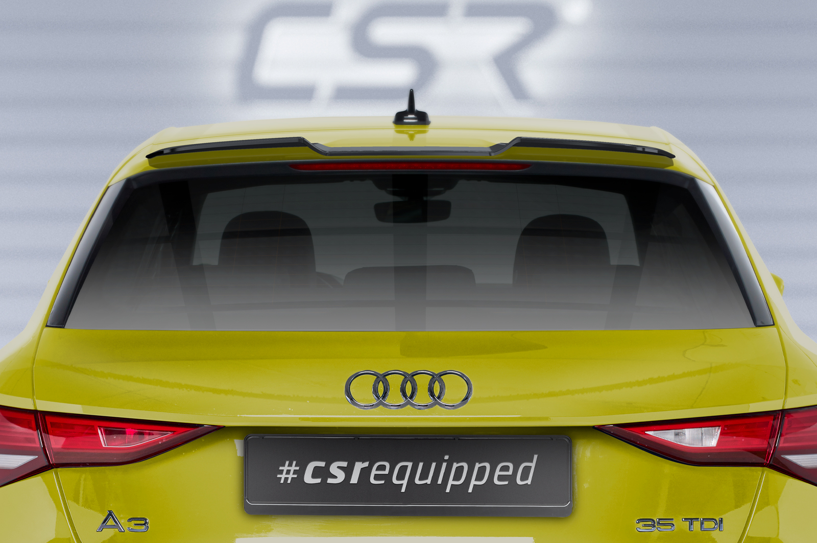 Becquet / Extension CAP pour Audi S3 (8Y) Sportback (depuis 2020) - Fabriqué en ABS (6 finitions au choix)