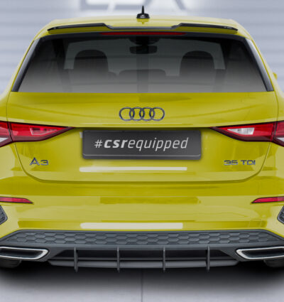 Becquet / Extension CAP pour Audi S3 (8Y) Sportback (depuis 2020) - Fabriqué en ABS (6 finitions au choix)