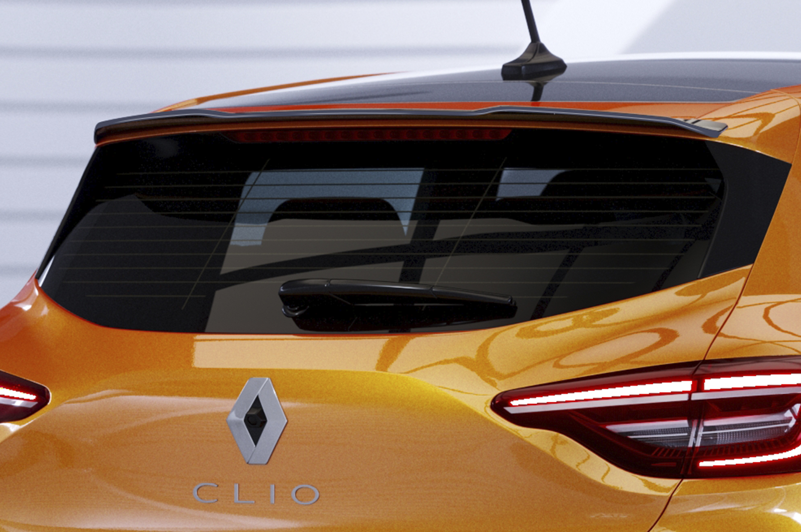 Becquet / Extension CAP pour Renault Clio V toutes carrosseries (depuis 2019) - Fabriqué en ABS (6 finitions au choix)
