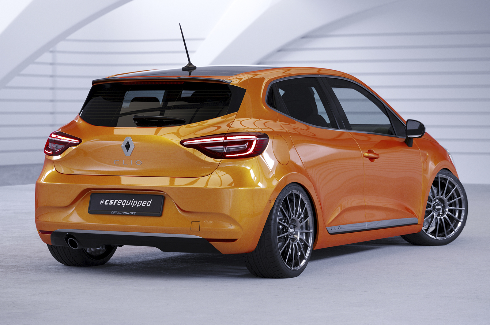 Becquet / Extension CAP pour Renault Clio V toutes carrosseries (depuis 2019) - Fabriqué en ABS (6 finitions au choix)