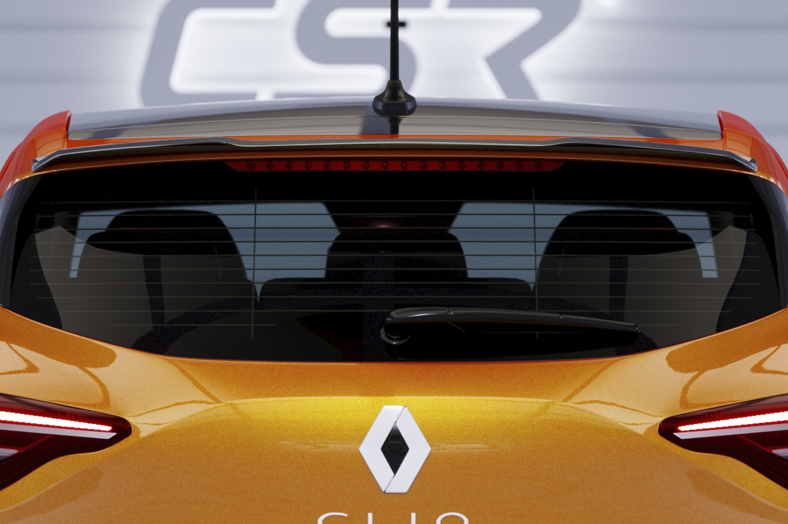 Becquet / Extension CAP pour Renault Clio V toutes carrosseries (depuis 2019) - Fabriqué en ABS (6 finitions au choix)