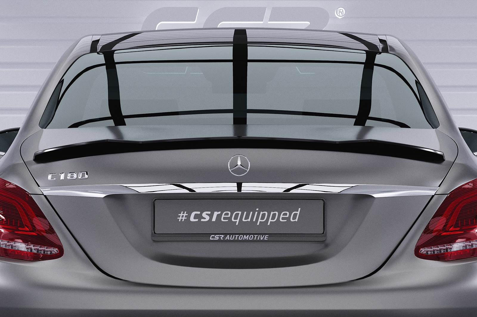 Becquet / Extension CAP pour Mercedes-Benz Classe C W205 berline tricorps (depuis 02/2014) - Fabriqué en ABS (6 finitions au choix)