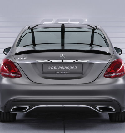 Becquet / Extension CAP pour Mercedes-Benz Classe C W205 berline tricorps (depuis 02/2014) - Fabriqué en ABS (6 finitions au choix)