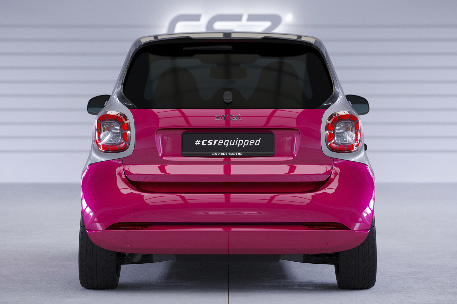 Becquet / Extension CAP pour Smart Fortwo 453 toutes carrosseries (incl. EQ Fortwo / Fortwo 453 Electric Drive ED4) (depuis 2014) - Fabriqué en ABS (6 finitions au choix)