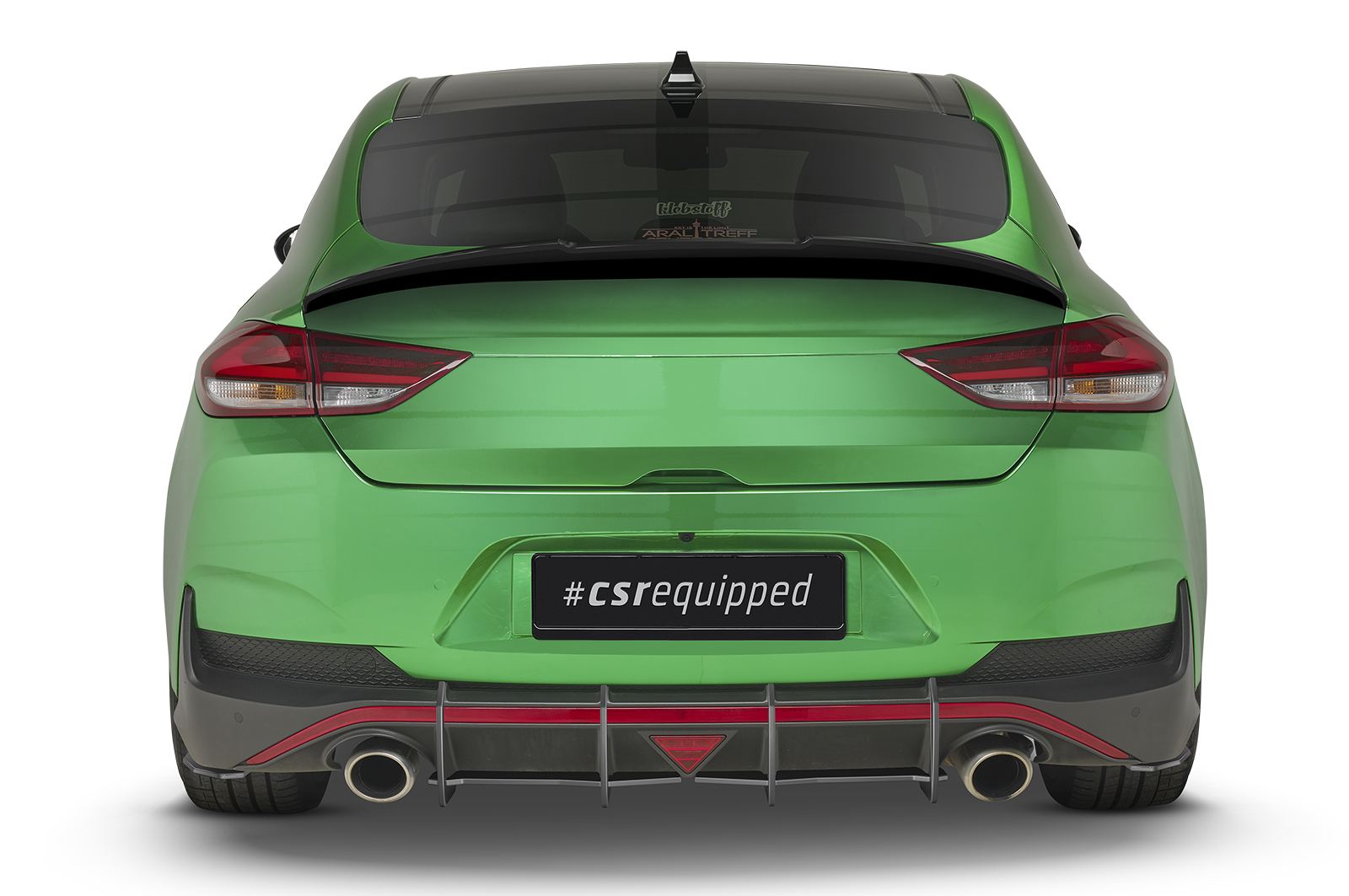 Becquet / Extension CAP pour Hyundai I30 N (PD) Fastback (depuis 2017) - Fabriqué en ABS (6 finitions au choix)