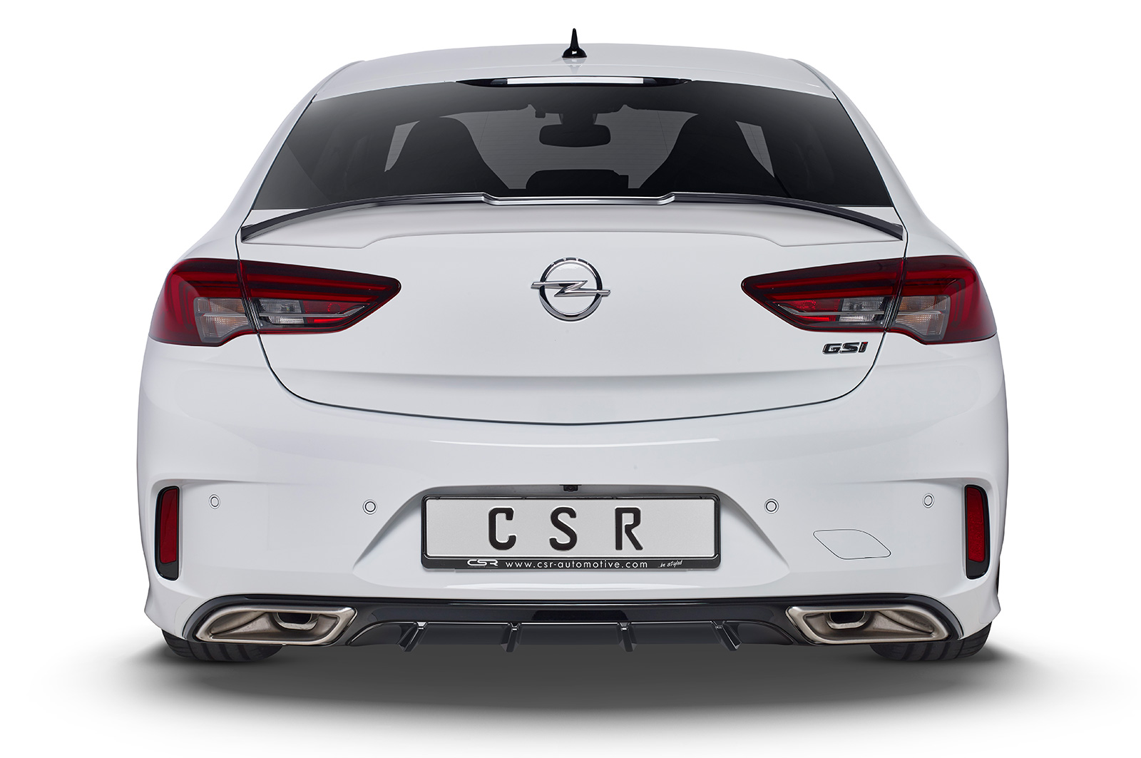 Becquet / Extension CAP pour Opel Insignia B Grand Sport GSI / Grand Sport GS Line Plus (depuis 02/2020) - Fabriqué en ABS (6 finitions au choix)