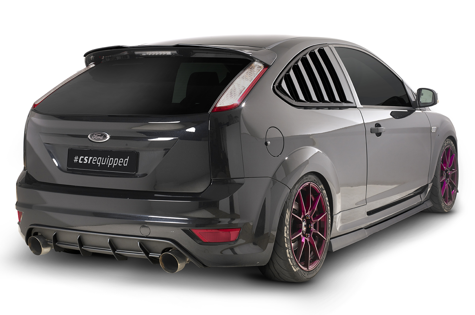 Becquet / Extension CAP pour Ford Focus MK2 ST (2005-2010) - Fabriqué en ABS (6 finitions au choix)