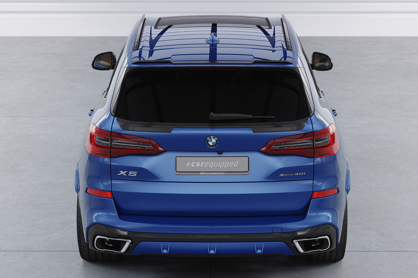 Becquet / Extension CAP pour BMW X5 (G5) toutes carrosseries (depuis 11/2018) - Fabriqué en ABS (6 finitions au choix)