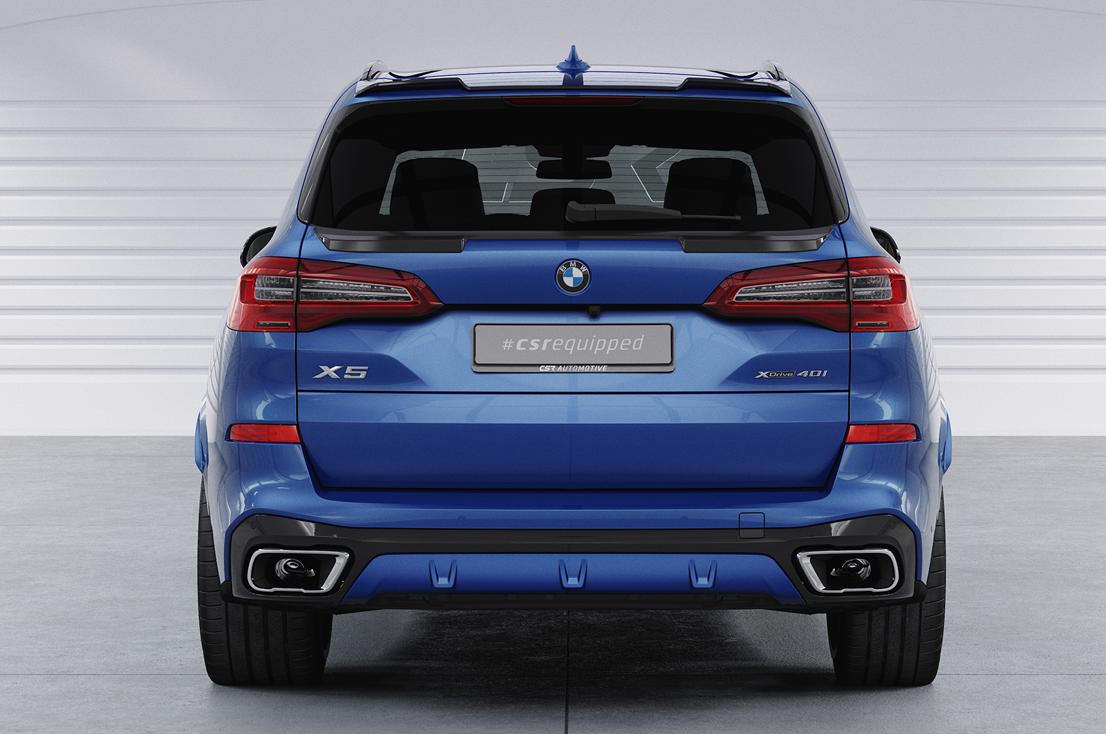 Becquet / Extension CAP pour BMW X5 (G5) toutes carrosseries (depuis 11/2018) - Fabriqué en ABS (6 finitions au choix)