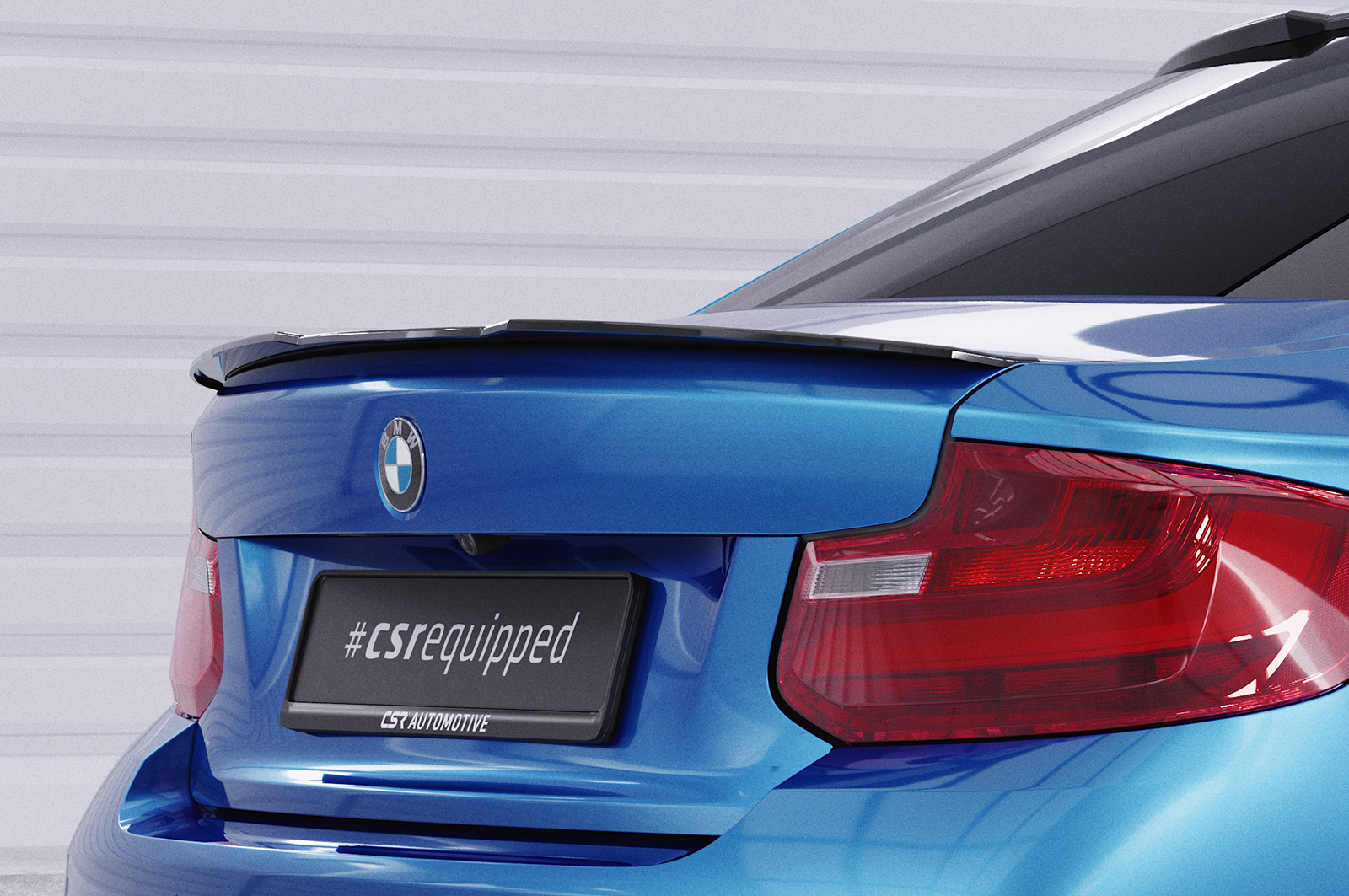 Becquet / Extension CAP pour BMW Série 2 (F22 / F23) coupé et cabriolet (11/2013-06/2021) - Fabriqué en ABS (6 finitions au choix)