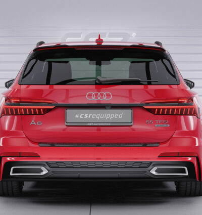 Becquet / Extension CAP pour Audi A6 / S6 C8 Typ (4K / F2) Avant (depuis 2018) - Fabriqué en ABS (6 finitions au choix)