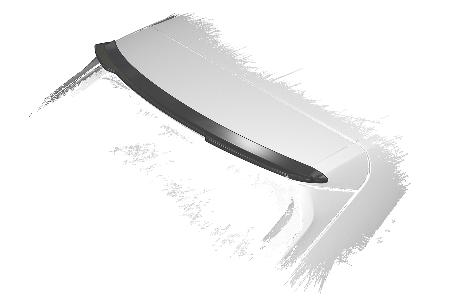 Becquet / Extension CAP pour Audi A6 / S6 C8 Typ (4K / F2) Avant (depuis 2018) - Fabriqué en ABS (6 finitions au choix)