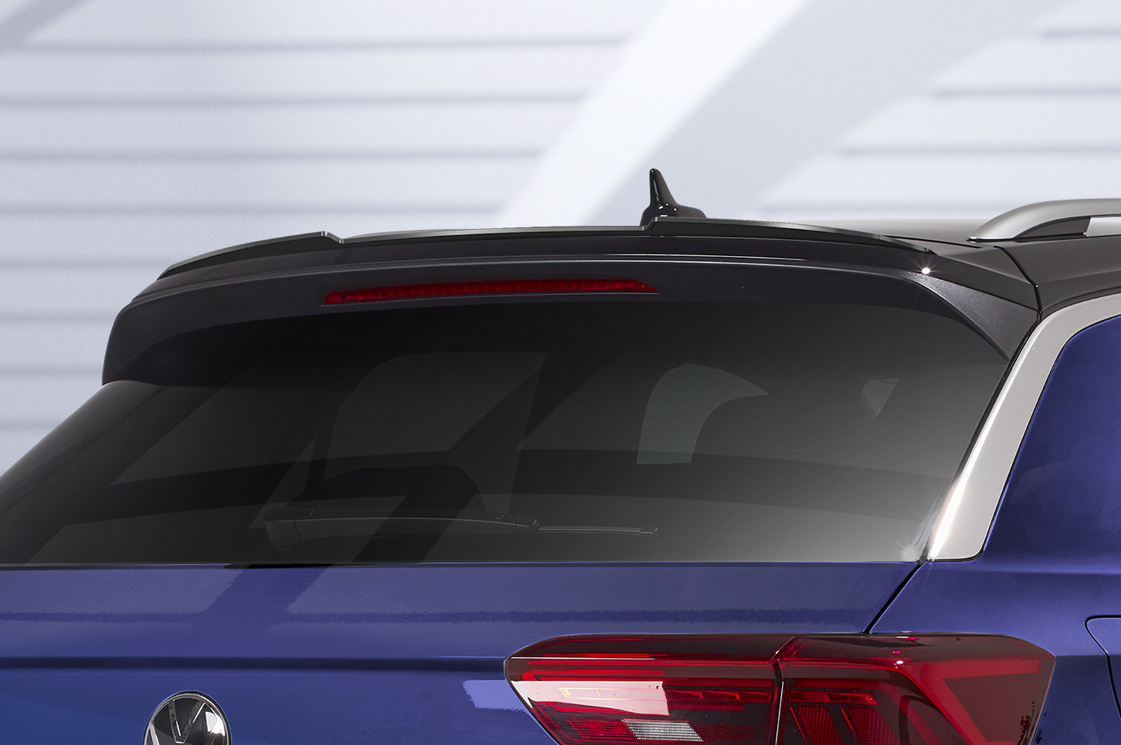 Becquet / Extension CAP pour VW T-Roc (Typ A1) R (depuis 08/2019) - Fabriqué en ABS (6 finitions au choix)