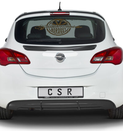 Becquet / Extension CAP pour Opel Corsa E 3 portes (2014-2019) - Fabriqué en ABS (6 finitions au choix)