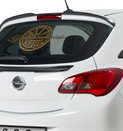Becquet / Extension CAP pour Opel Corsa E 3 portes (2014-2019) - Fabriqué en ABS (6 finitions au choix)