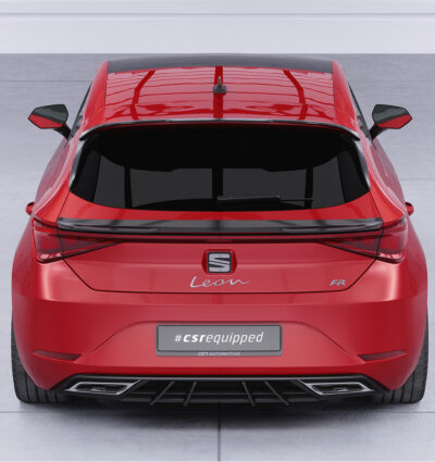 Becquet / Extension CAP pour Seat Leon IV (Typ KL) toutes carrosseries (depuis 2020) - Fabriqué en ABS (6 finitions au choix)