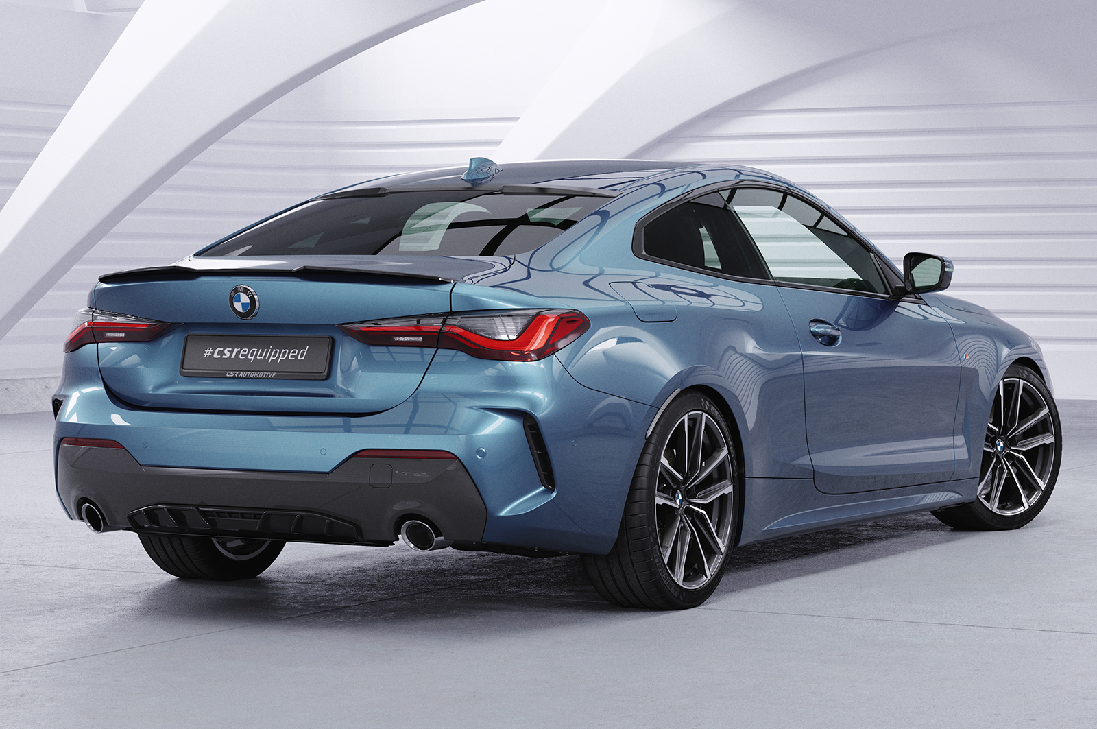 Becquet / Extension CAP pour BMW Série 4 (G22) coupé (depuis 2020) - Fabriqué en ABS (6 finitions au choix)