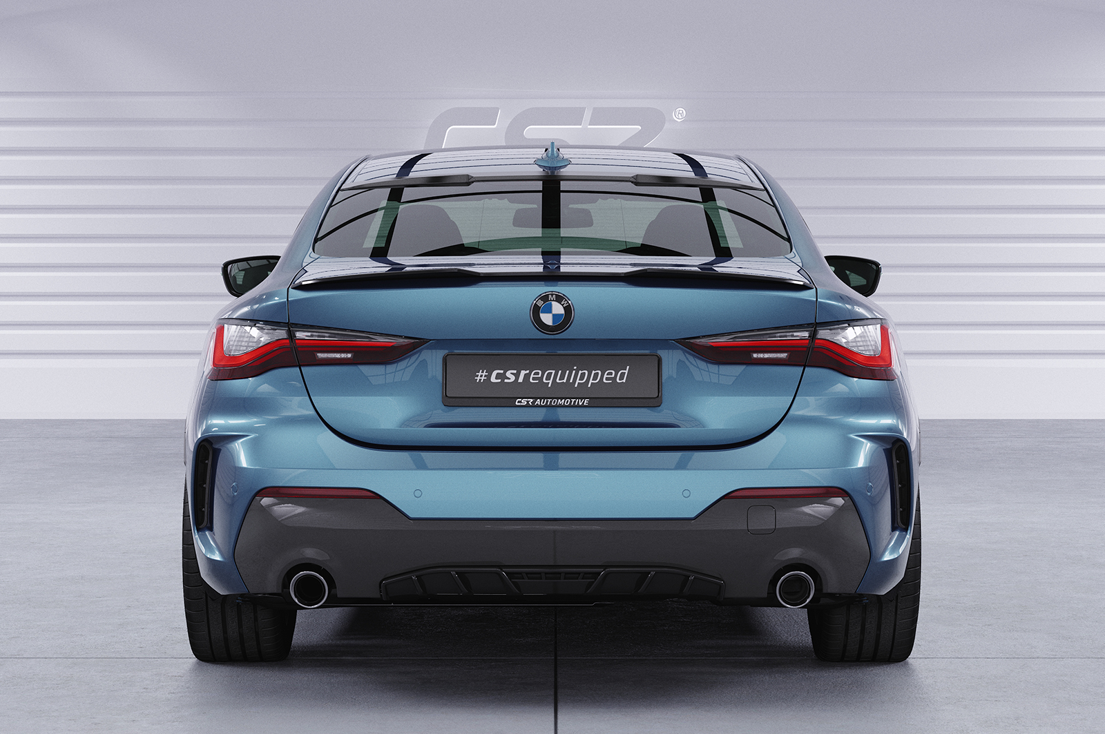 Becquet / Extension CAP pour BMW Série 4 (G22) coupé (depuis 2020) - Fabriqué en ABS (6 finitions au choix)
