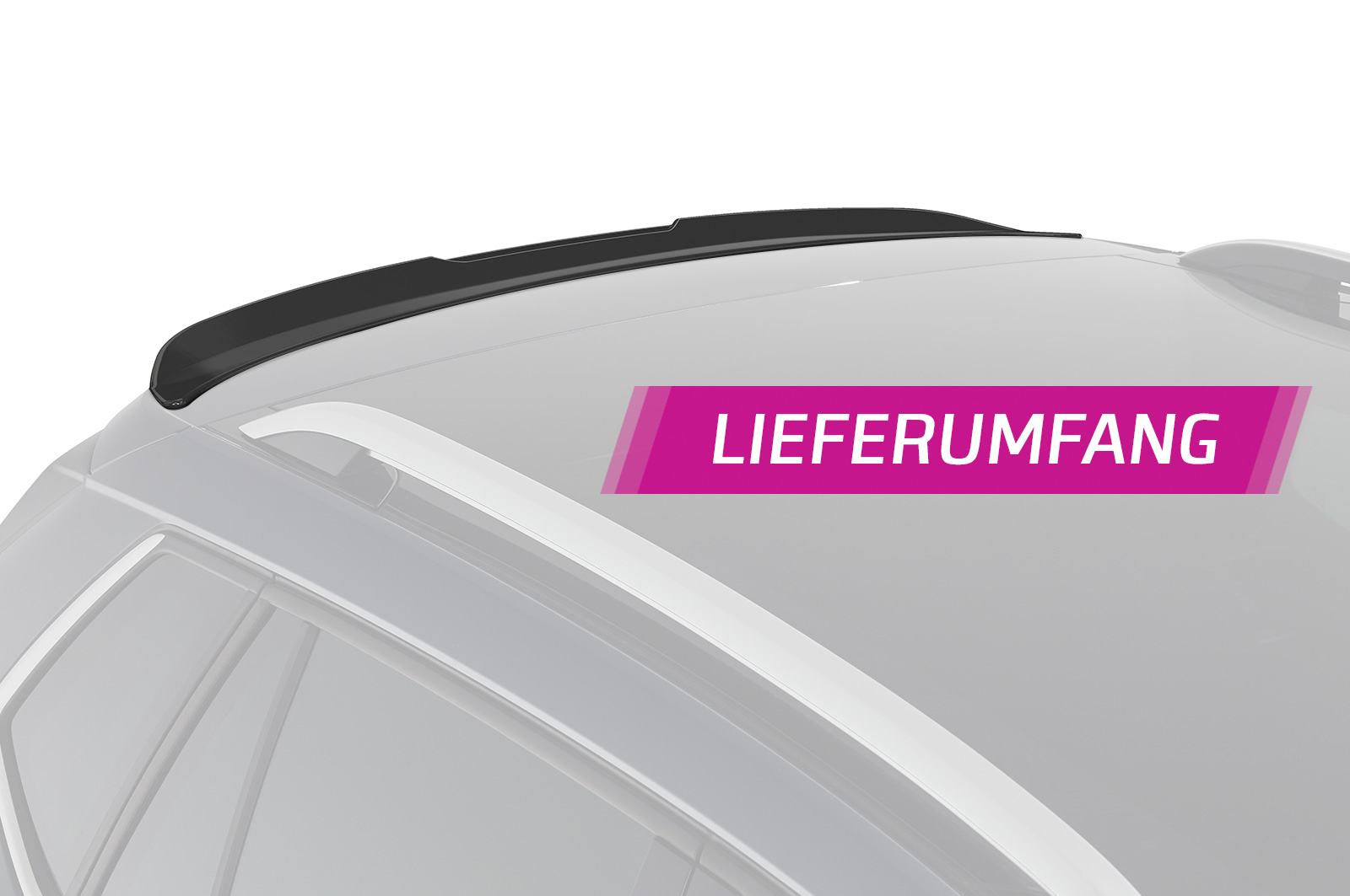 Becquet / Extension CAP pour Skoda Kamiq toutes carrosseries (depuis 2019) - Fabriqué en ABS (6 finitions au choix)