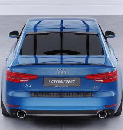 Becquet / Extension CAP pour Audi A4 B9 (Typ 8W) berline (depuis 2015) - Fabriqué en ABS (6 finitions au choix)