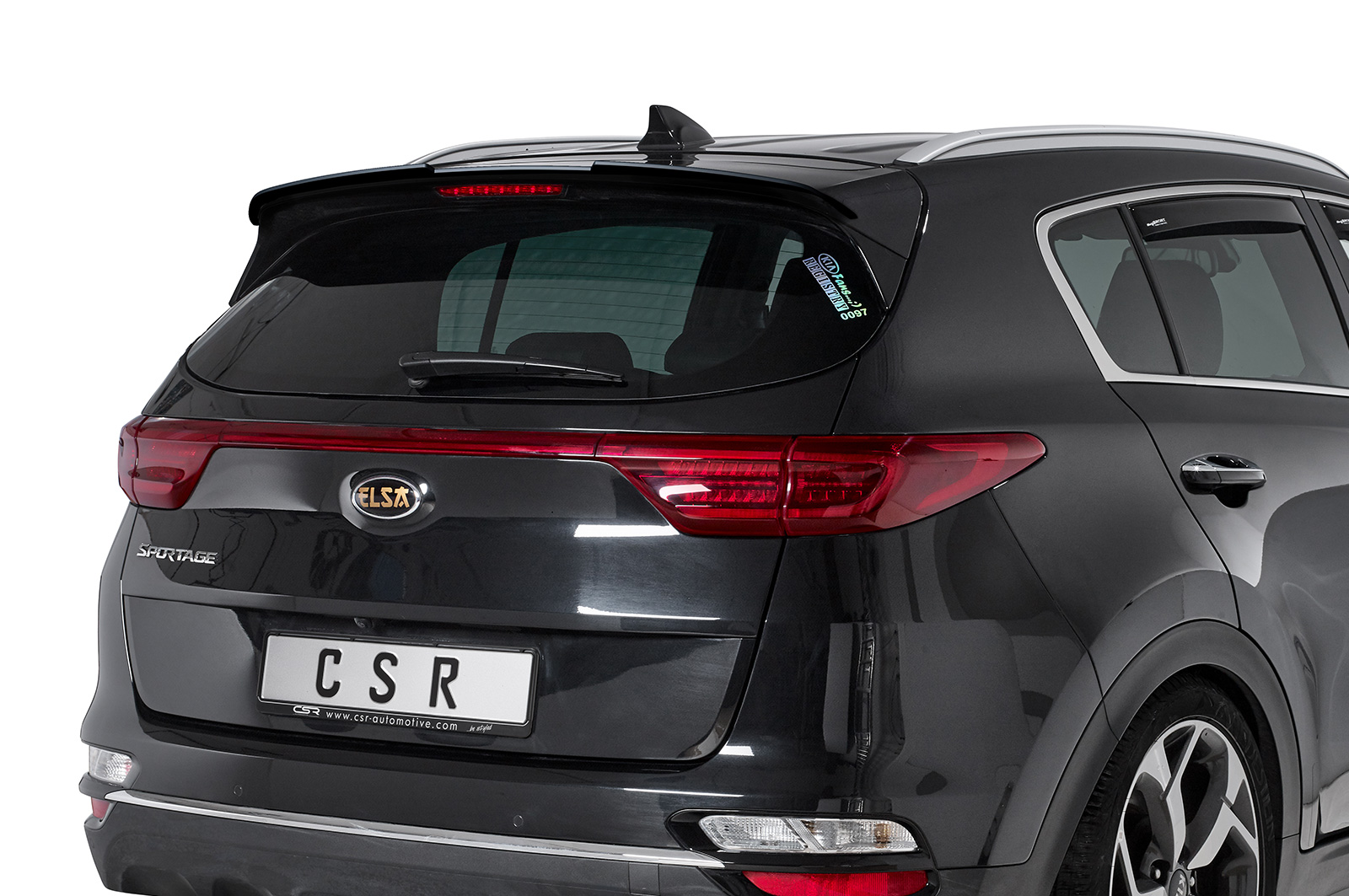Becquet / Extension CAP pour Kia Sportage QL / QLE toutes carrosseries (depuis 2015) - Fabriqué en ABS (6 finitions au choix)