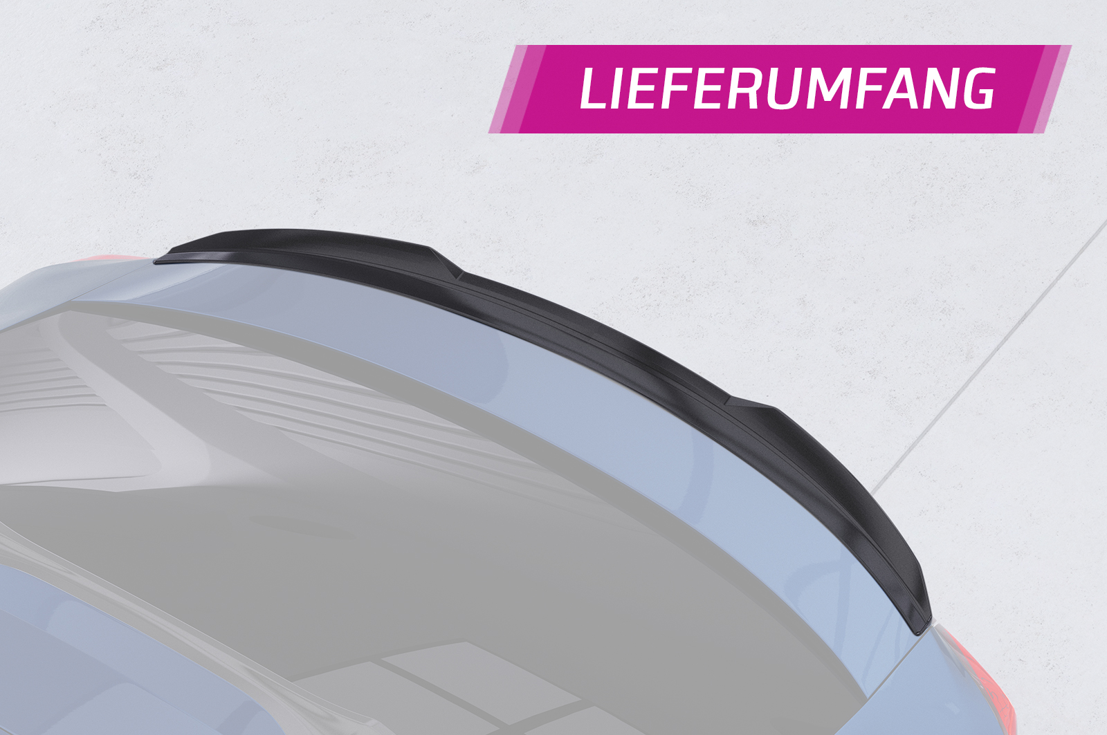 Becquet / Extension CAP pour Opel Insignia B Grand Sport (depuis 2017) - Fabriqué en ABS (6 finitions au choix)
