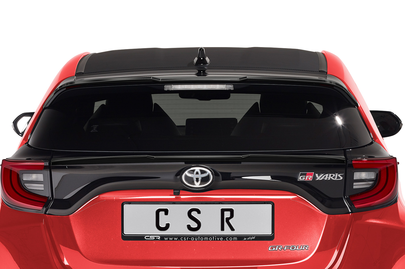 Becquet / Extension CAP pour Toyota GR Yaris (XP21) toutes carrosseries (depuis 2020) - Fabriqué en ABS (6 finitions au choix)