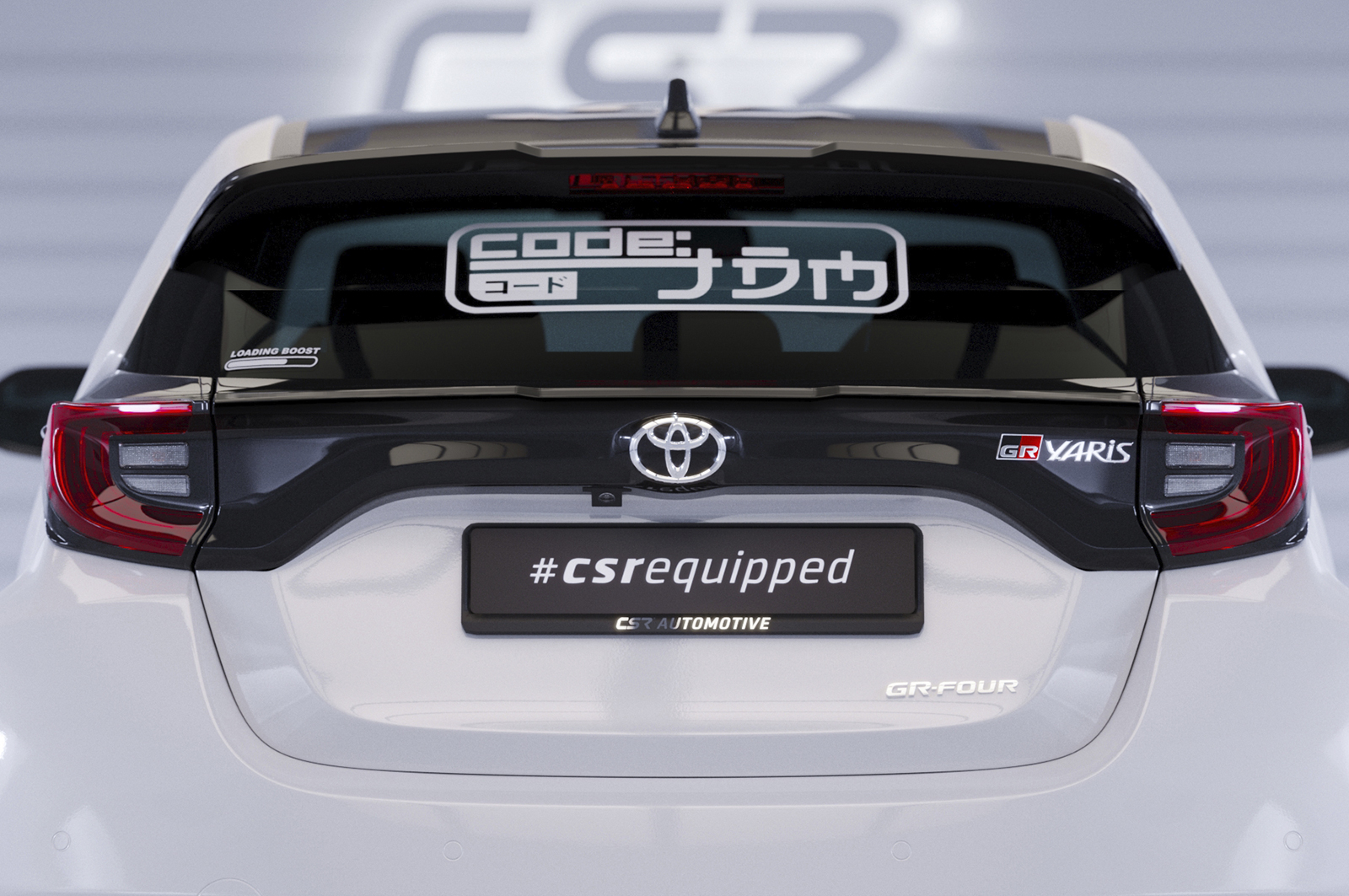 Becquet / Extension CAP pour Toyota GR Yaris (XP21) toutes carrosseries (depuis 2020) - Fabriqué en ABS (6 finitions au choix)