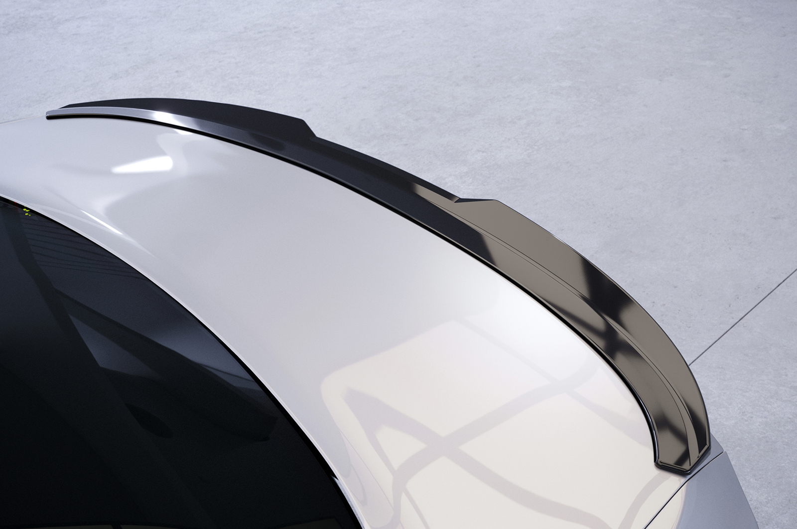 Becquet / Extension CAP pour BMW Série 3 E90 berline (01/2005-10/2011) - Fabriqué en ABS (6 finitions au choix)