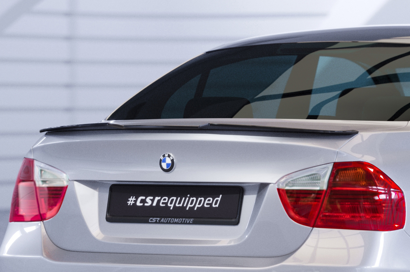 Becquet / Extension CAP pour BMW Série 3 E90 berline (01/2005-10/2011) - Fabriqué en ABS (6 finitions au choix)