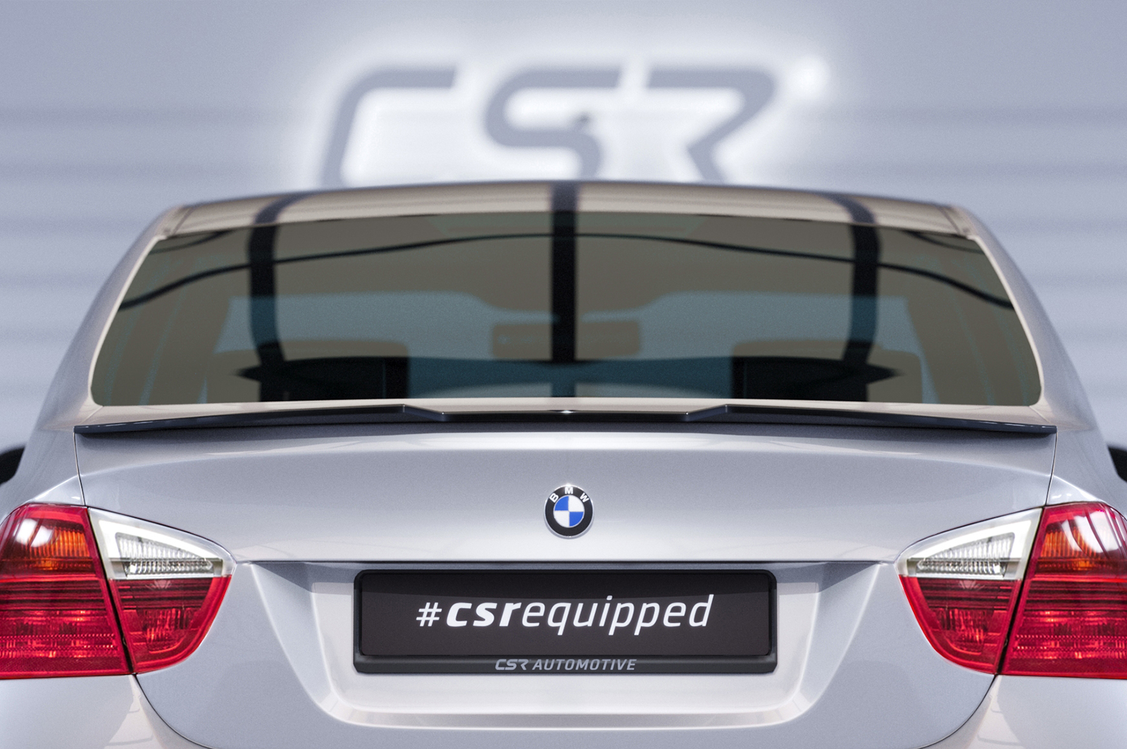 Becquet / Extension CAP pour BMW Série 3 E90 berline (01/2005-10/2011) - Fabriqué en ABS (6 finitions au choix)