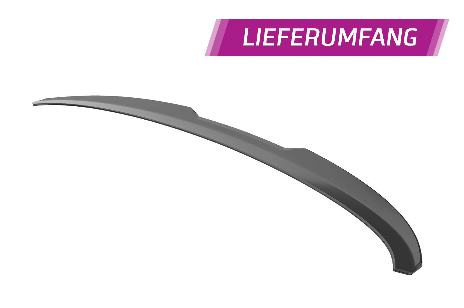 Becquet / Extension CAP pour BMW Série 3 E90 berline (01/2005-10/2011) - Fabriqué en ABS (6 finitions au choix)