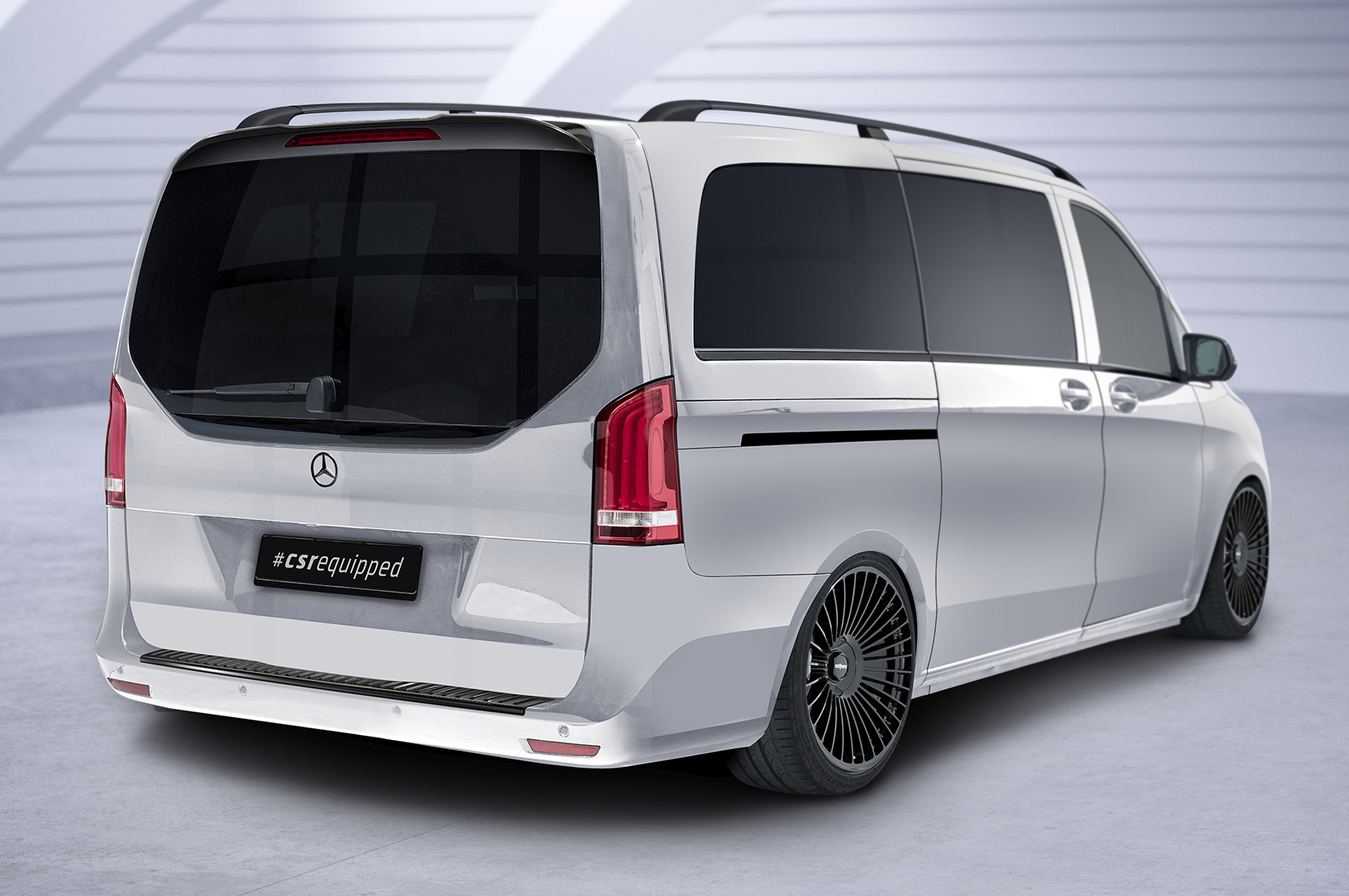 Becquet / Extension CAP pour Mercedes-Benz Classe V 447 toutes carrosseries (2014-2019) - Fabriqué en ABS (6 finitions au choix)