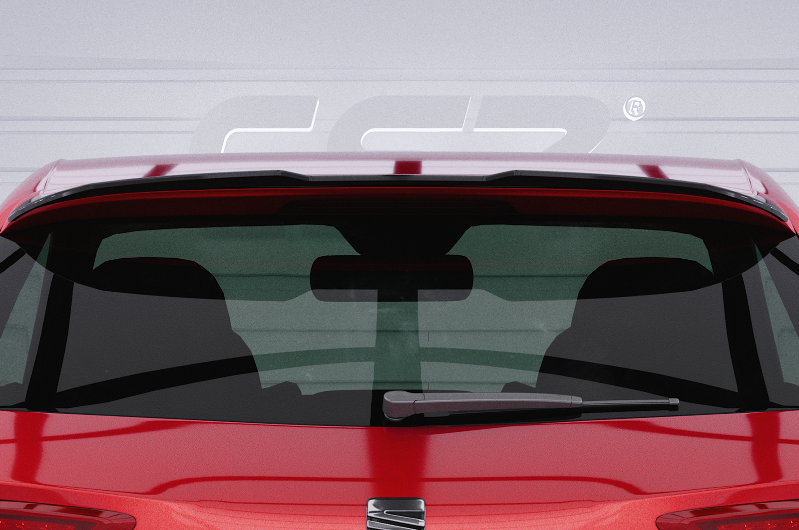 Becquet / Extension CAP pour Seat Leon III Typ 5F Cupra (5 portes) (depuis 03/2014) - Fabriqué en ABS (6 finitions au choix)