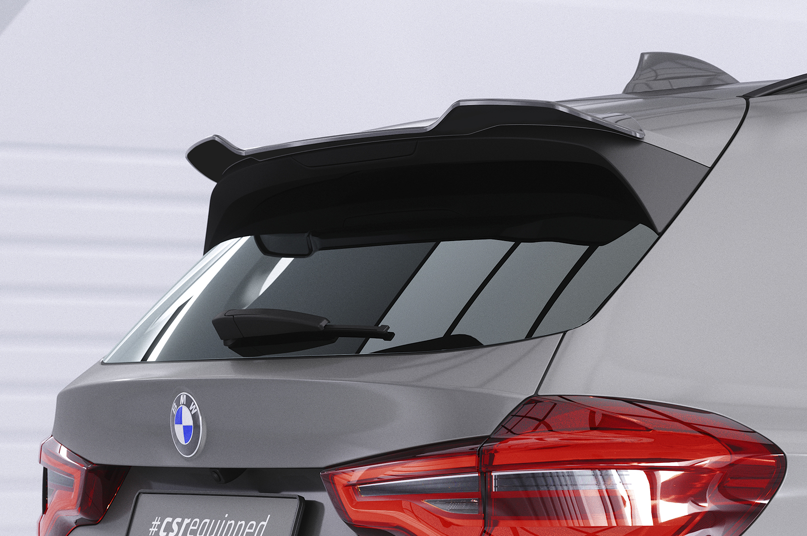 Becquet / Extension CAP pour BMW X3 G01 / iX3 G08 toutes carrosseries (incl. M40i / M40d) (depuis 2017) - Fabriqué en ABS (6 finitions au choix)