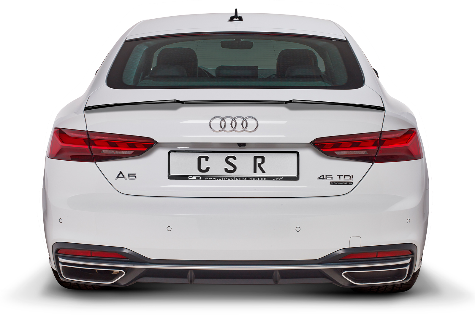 Becquet / Extension CAP pour Audi A5 (F5) Sportback (depuis 2016) - Fabriqué en ABS (6 finitions au choix)