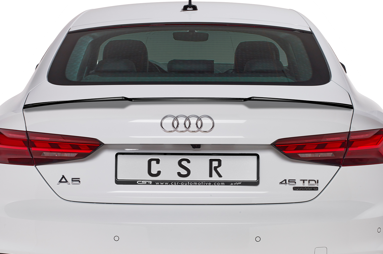 Becquet / Extension CAP pour Audi A5 (F5) Sportback (depuis 2016) - Fabriqué en ABS (6 finitions au choix)