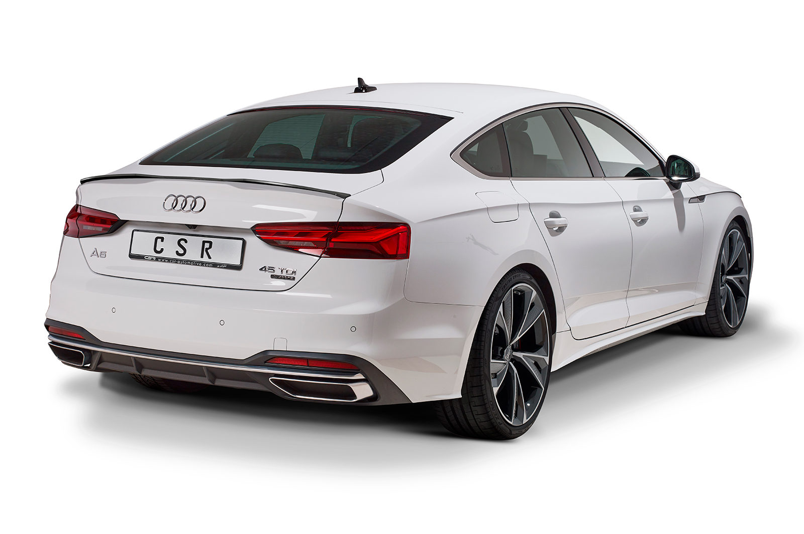 Becquet / Extension CAP pour Audi A5 (F5) Sportback (depuis 2016) - Fabriqué en ABS (6 finitions au choix)