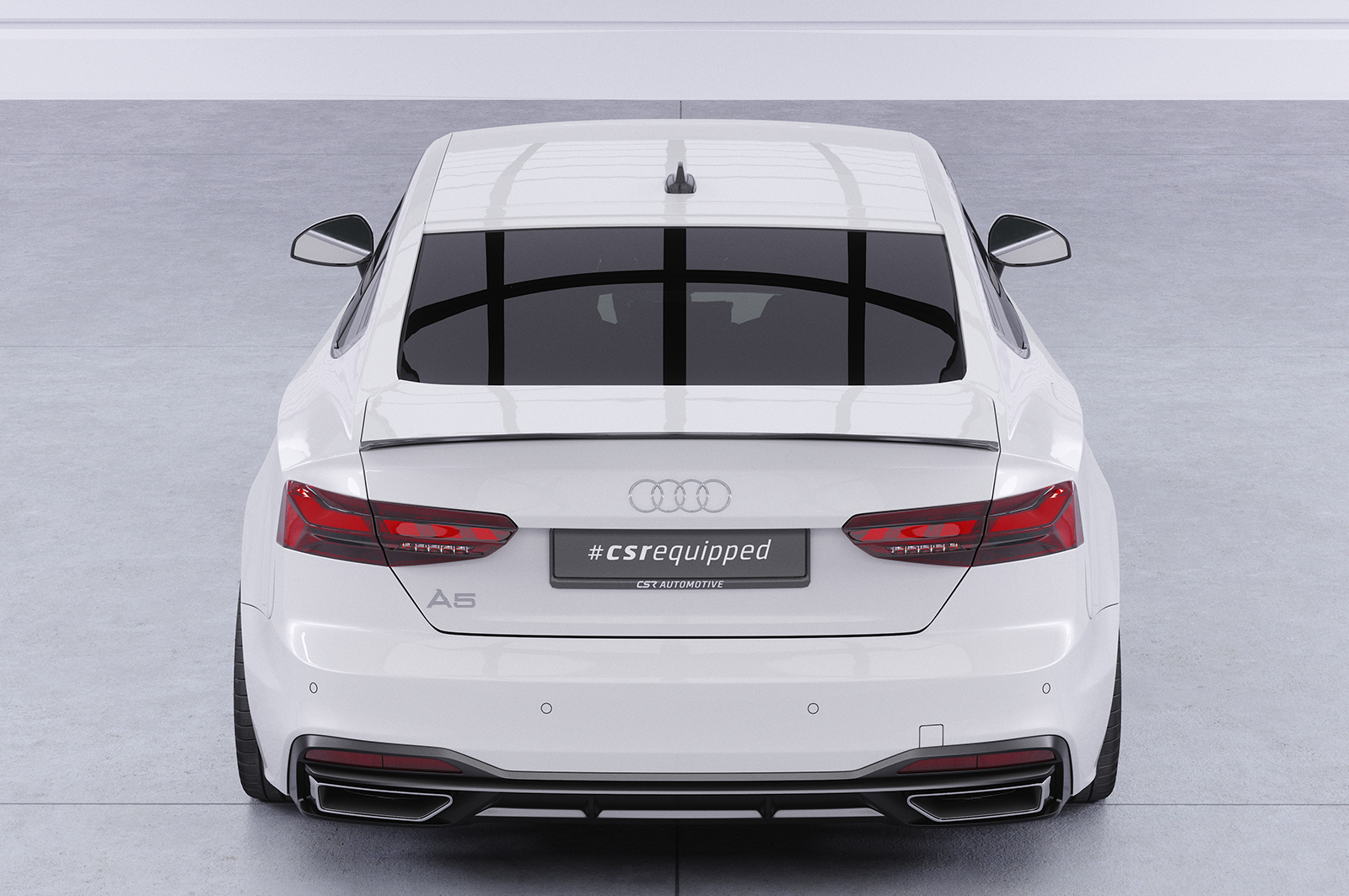 Becquet / Extension CAP pour Audi A5 (F5) Sportback (depuis 2016) - Fabriqué en ABS (6 finitions au choix)