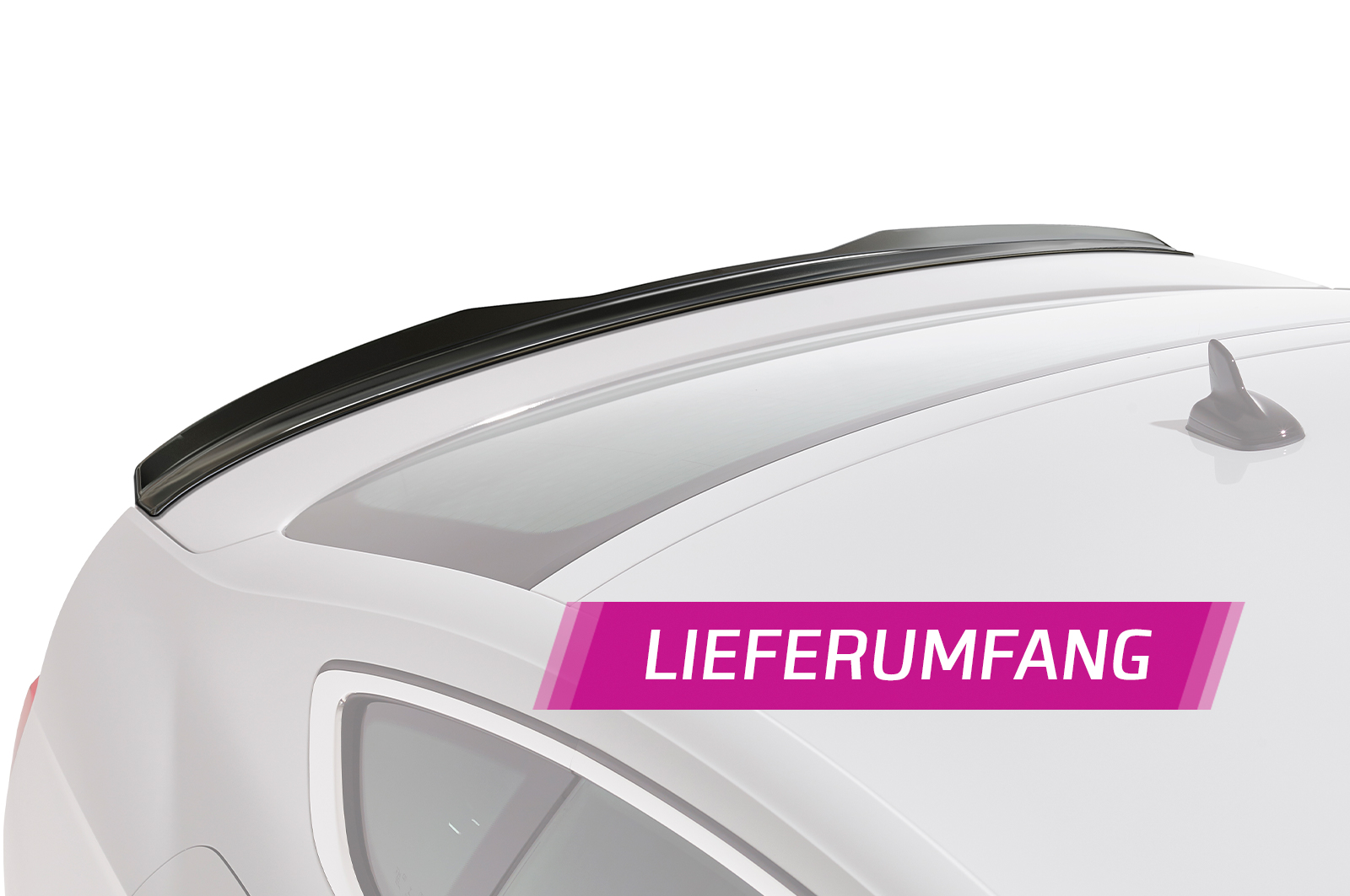 Becquet / Extension CAP pour Audi A5 (F5) Sportback (depuis 2016) - Fabriqué en ABS (6 finitions au choix)