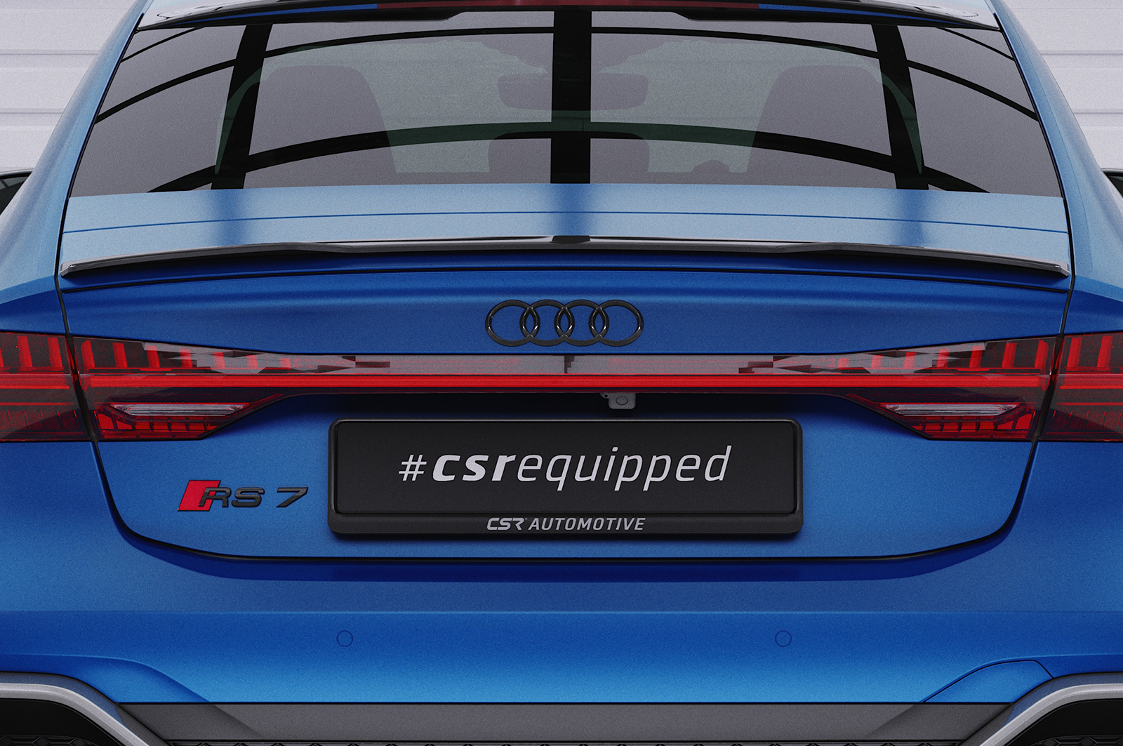 Becquet / Extension CAP pour Audi A7 / S7 / RS7 (C8) Sportback (depuis 2018) - Fabriqué en ABS (6 finitions au choix)