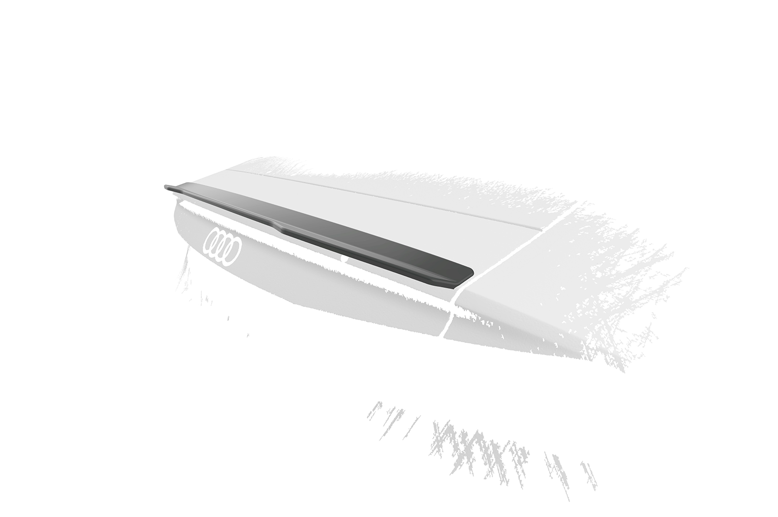 Becquet / Extension CAP pour Audi A7 / S7 / RS7 (C8) Sportback (depuis 2018) - Fabriqué en ABS (6 finitions au choix)