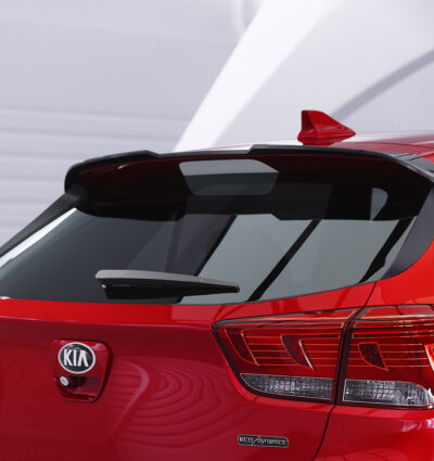 Becquet / Extension CAP pour Kia Rio (YB) toutes carrosseries (depuis 2017) - Fabriqué en ABS (6 finitions au choix)