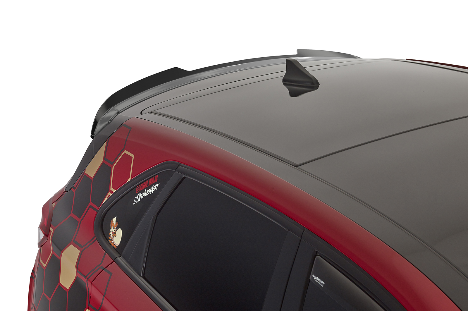 Becquet / Extension CAP pour Hyundai I30 PD hatchback (auch N-Line) (depuis 2017) - Fabriqué en ABS (6 finitions au choix)